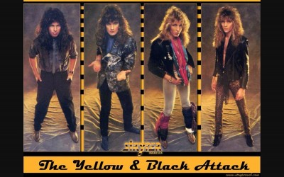 STRYPER «The Yellow And Black Attack» (Enigma Records, 1984/1986)